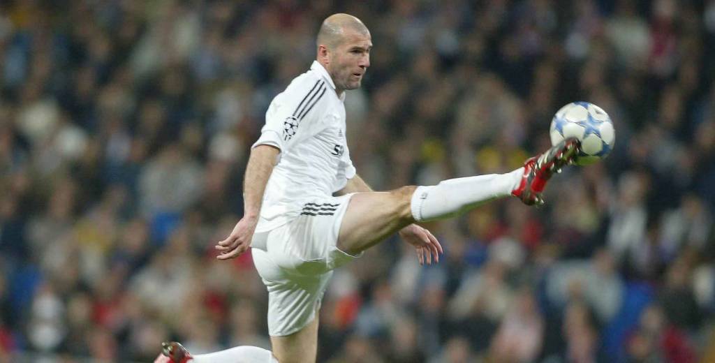 El fascinante control de balón que tenía Zidane