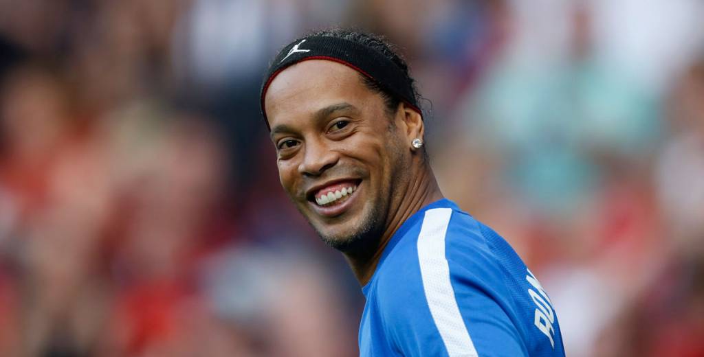El insólito nuevo trabajo que consiguió Ronaldinho