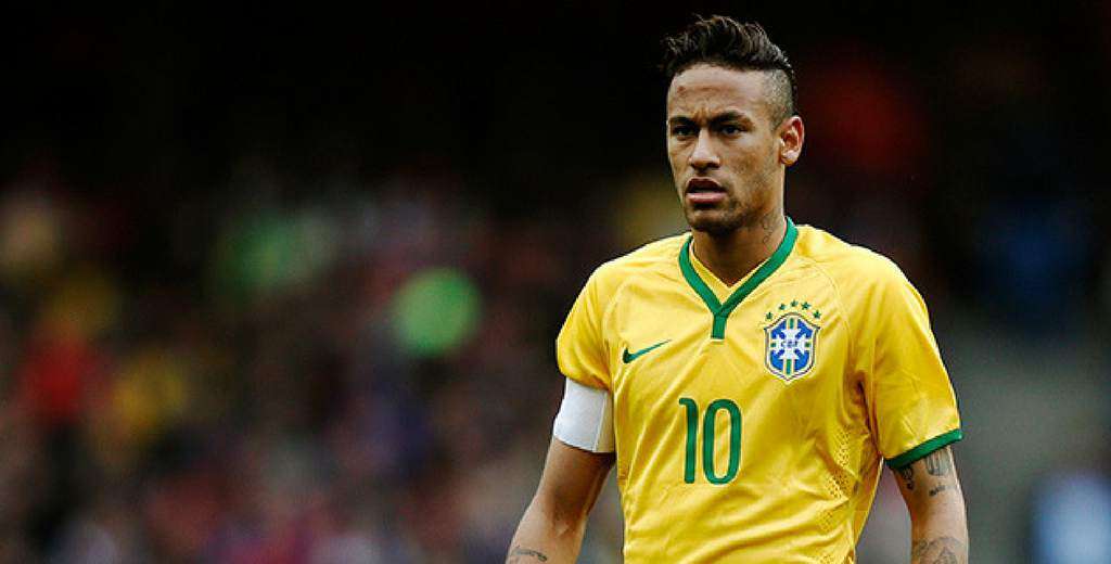 Dani Alves obligó a Neymar a usar la 10 de Brasil