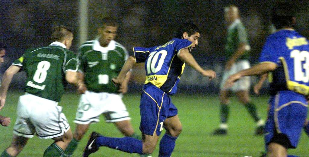 El día que Riquelme bailó al Palmeiras