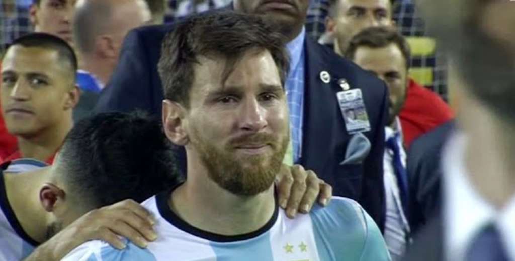 Maradona confesó la primera vez que lo vio llorar a Messi