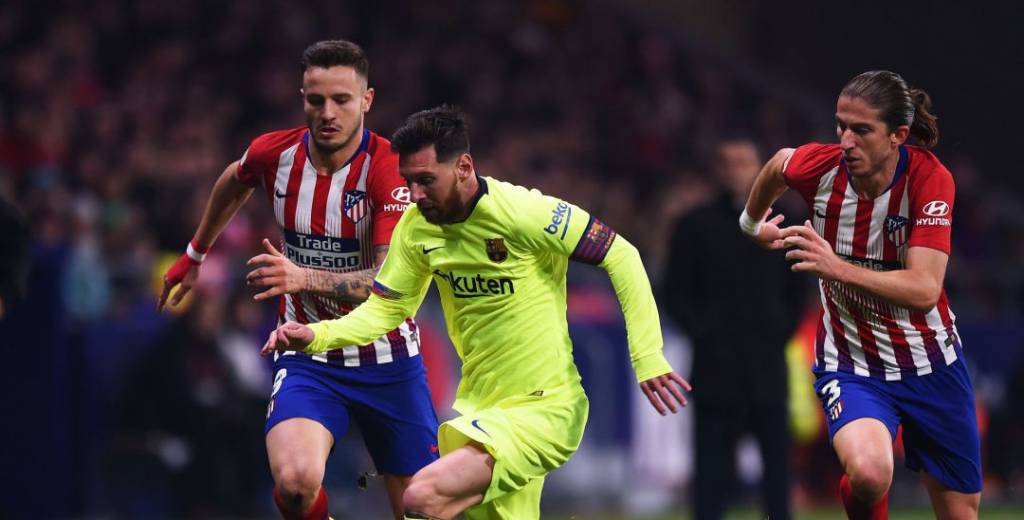El brutal caño de Messi que humilló a Filipe Luis