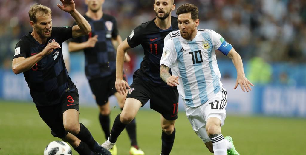 El genial gesto de Messi después de perder con Croacia en el Mundial 