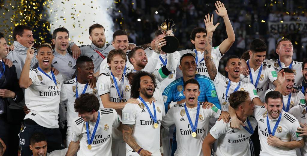 Real Madrid goleó en la final y ganó el Mundial de Clubes 2018