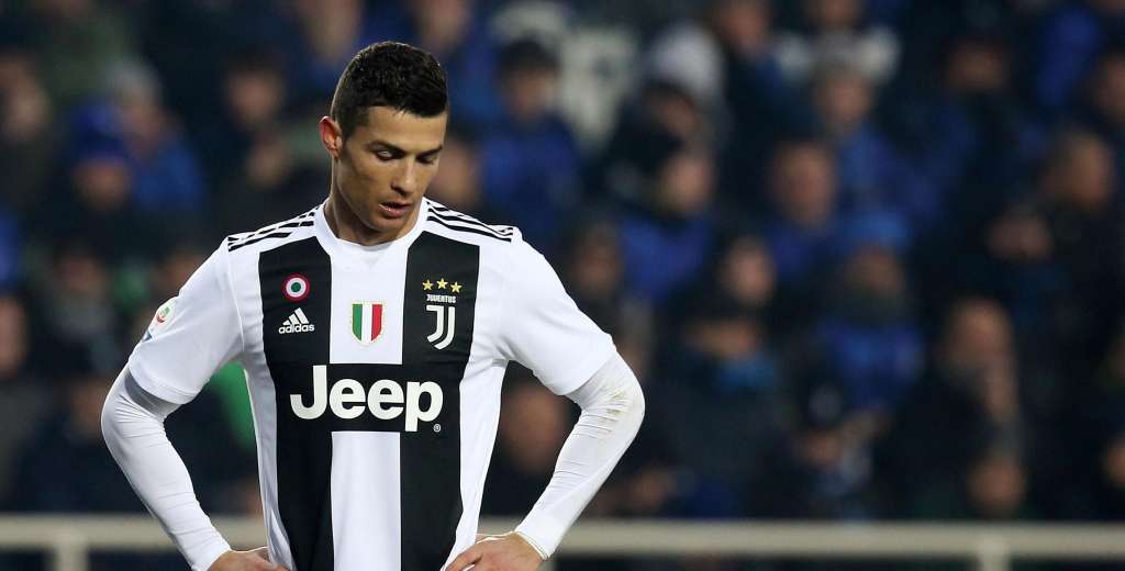 La racha negativa de Cristiano Ronaldo en la Juventus