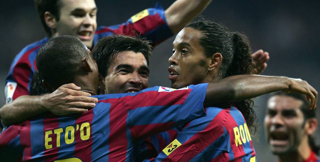 Iniesta y la locura más grande de Ronaldinho en el Barcelona