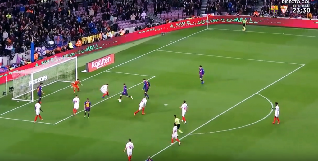 La jugada del Barcelona donde tocaron 8 jugadores y Messi hizo un golazo