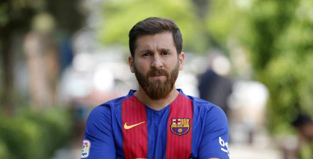 Un noticiero se confundió, habló de Messi pero puso la foto de su doble