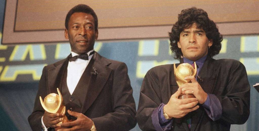 "Jugué con Pelé y entrené a Maradona, y el mejor fue Pelé"