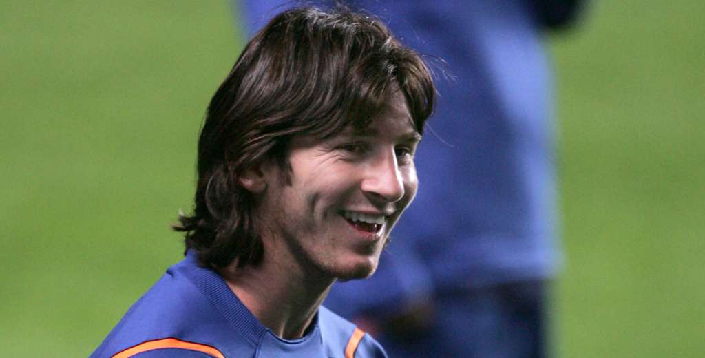 "No sabía quién era Messi y fui a la primera práctica: me pasó por arriba"