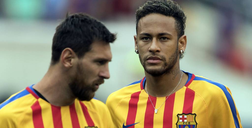 Barcelona y su máximo enemigo: Neymar llamó a Messi por el PSG