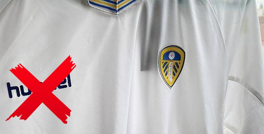Habían hecho la nueva camiseta del Leeds pero Adidas cortó todo