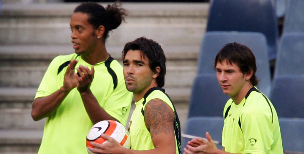 Messi: "Ni Ronaldinho, ni Deco, quien me recibió en Barcelona fue él"