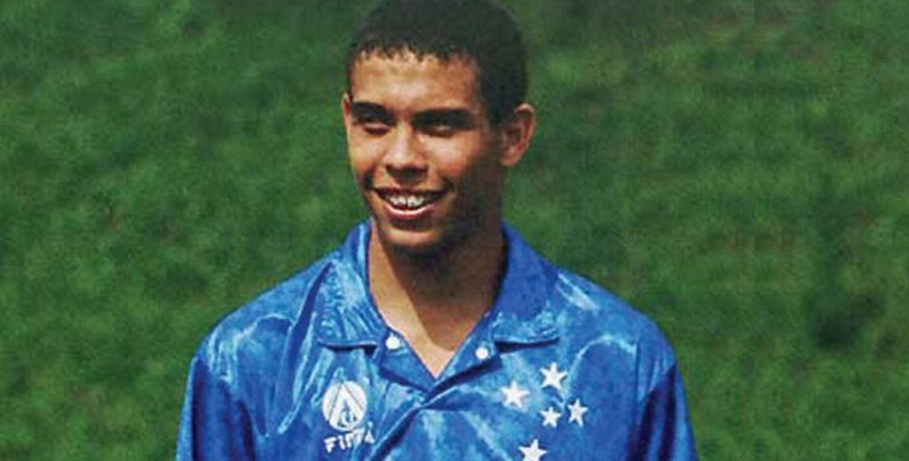 Así era Ronaldo: 17 años y cinco goles en su segundo partido