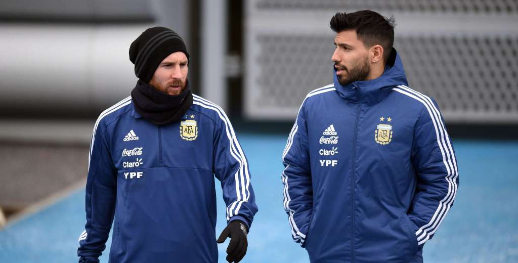 Messi lo encaró a Agüero en pleno vivo: "¿Para qué me llamaste?"