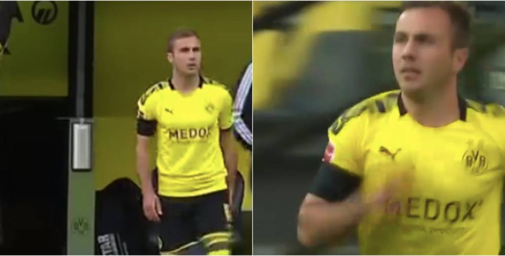 El Dortmund metió a Götze y lo primero que hizo fue indignar a todos...