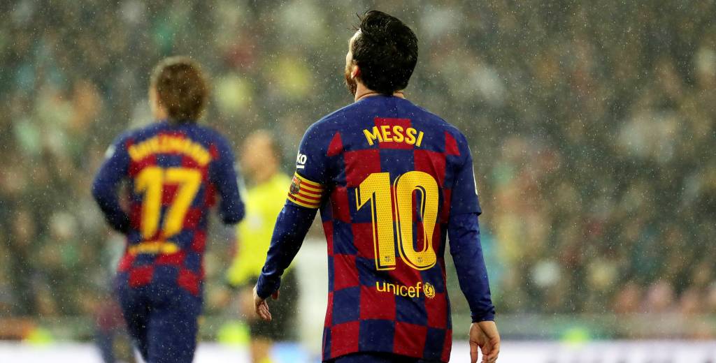 "Yo usé la 10 del Barcelona pero después de Messi nadie tiene que usarla"