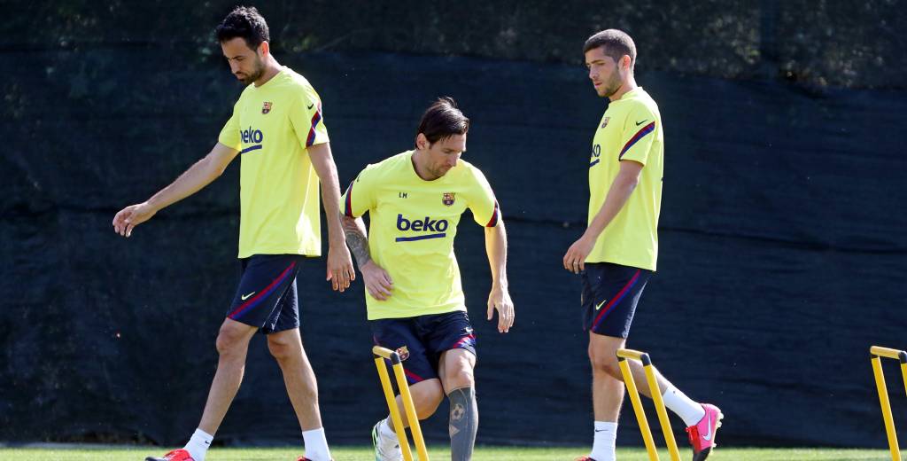 Bomba: Messi se lesionó y no jugaría en el primer partido del regreso
