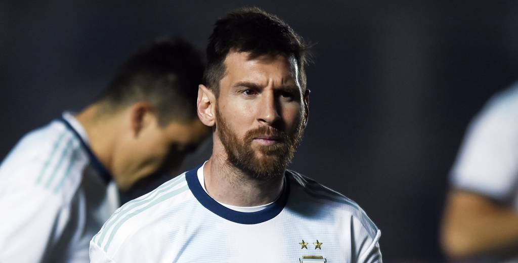 "Terminó el partido, le pidió la camiseta y Messi no quiso dársela"