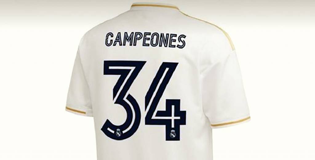 Real Madrid empezó a vender la camiseta de campeones 2020
