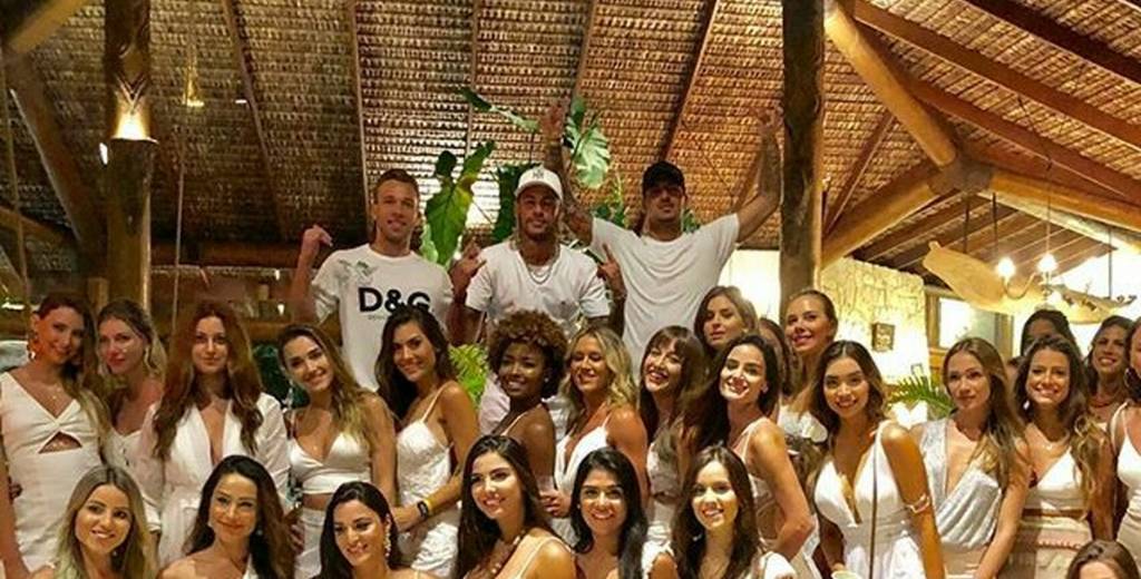 "Fui a una fiesta de Neymar con mi mujer: no me dejaba ni ir al baño..."