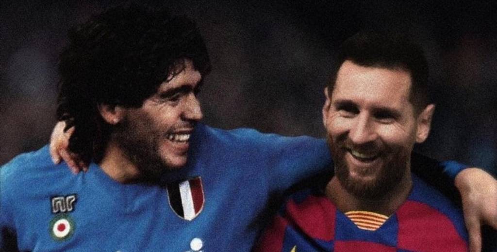 "¿Messi como Maradona? Uno es humano, el otro un extraterrestre..."