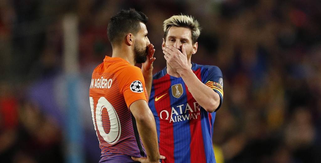 El "audio" en donde Messi le dice a Agüero que se va al City