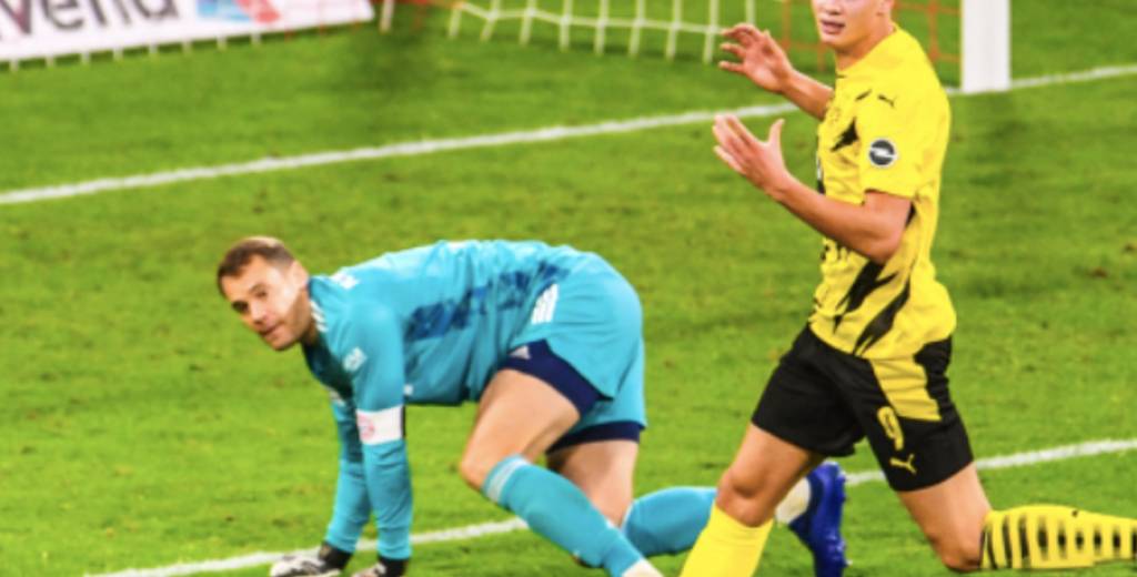 Neuer lo destrozó a Haaland: quedó solo y mostró que es un androide