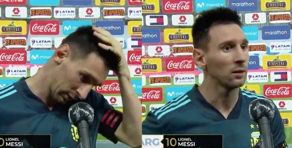 A Messi lo trataron "de viejo" y su respuesta fue brutal