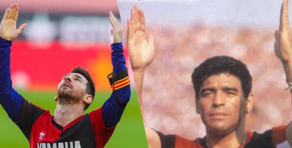El emocionante mensaje final de Messi a Maradona en Instagram
