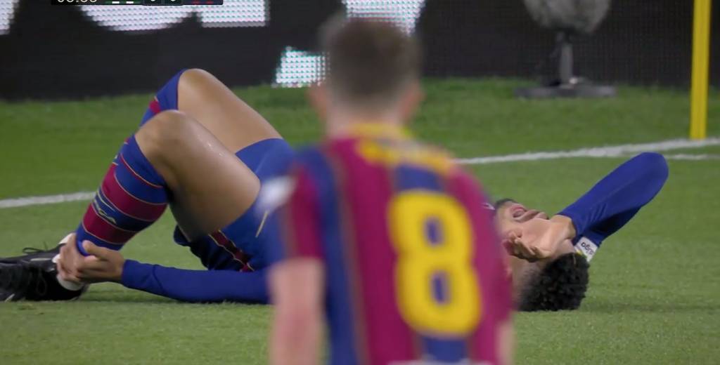 Barcelona no lo puede creer: se rompió solo a los 7 minutos