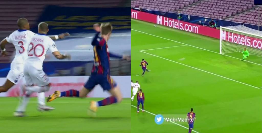 Al Barcelona le dieron un penal y Messi le reventó el arco
