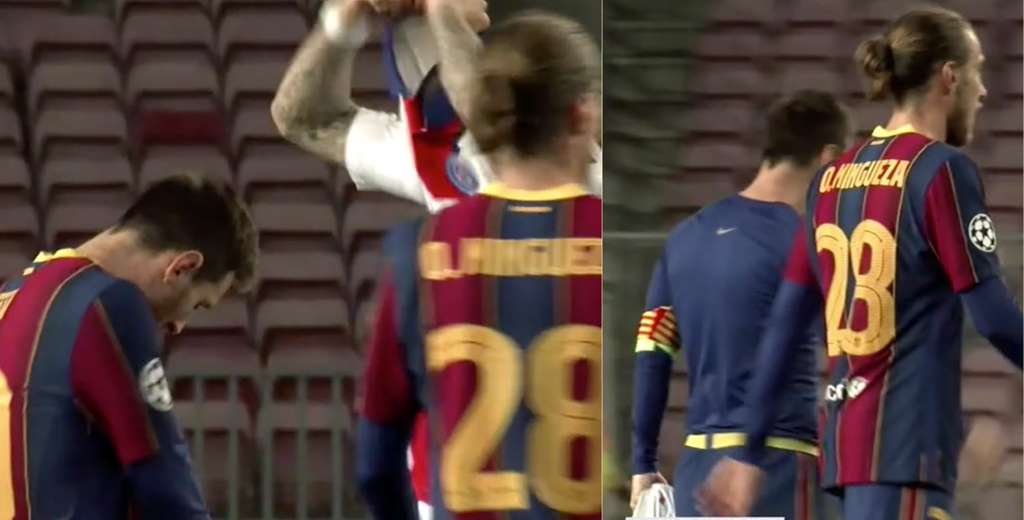 Messi no lo podía ni ver y ahora cambiaron las camisetas 
