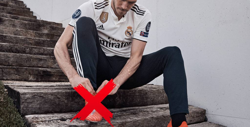 Gareth Bale dejó Adidas y se fue una marca desconocida