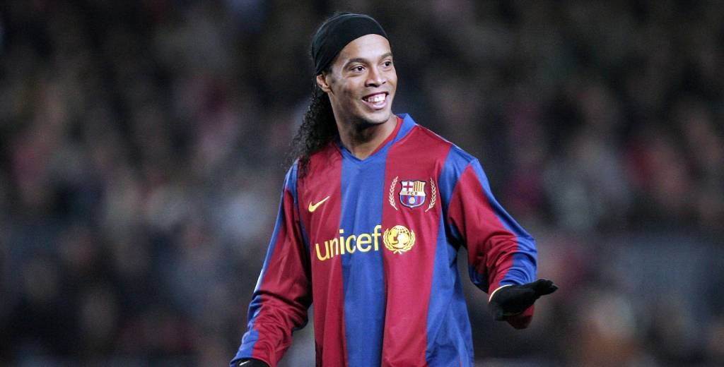 "Ronaldinho dormía, se despertó, metió cinco goles y se fue"