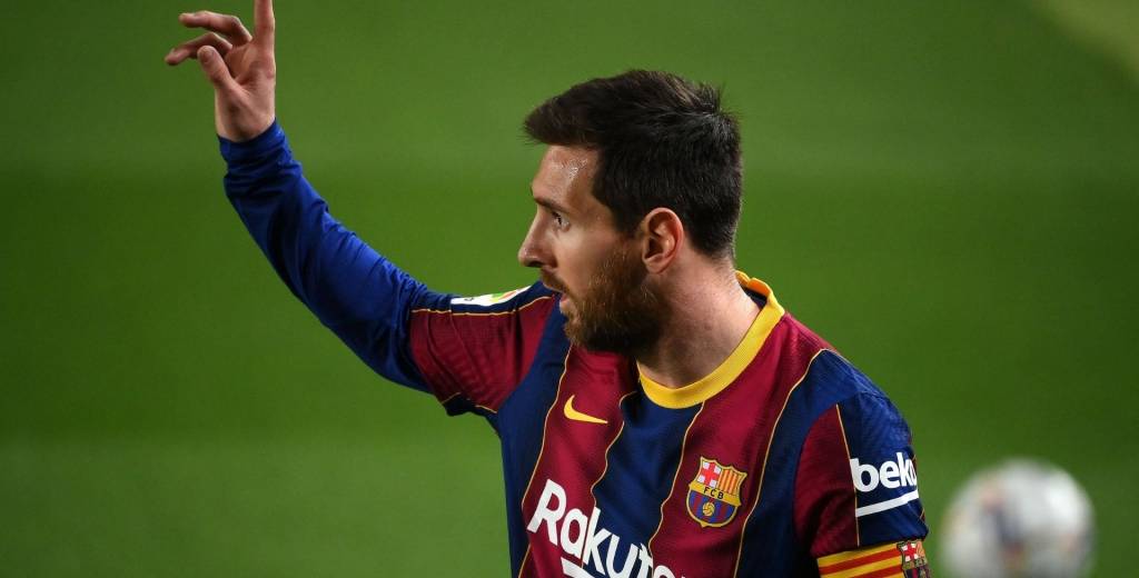 Dicen que Messi no grita los goles: su reacción con el 2-0 de Piqué