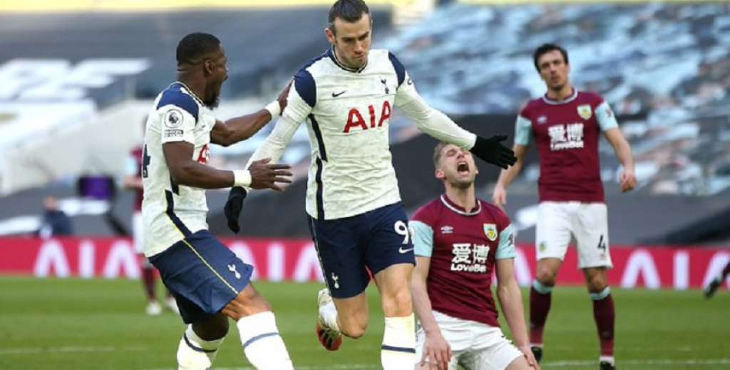 Gareth Bale, prendido fuego en la goleada del Tottenham