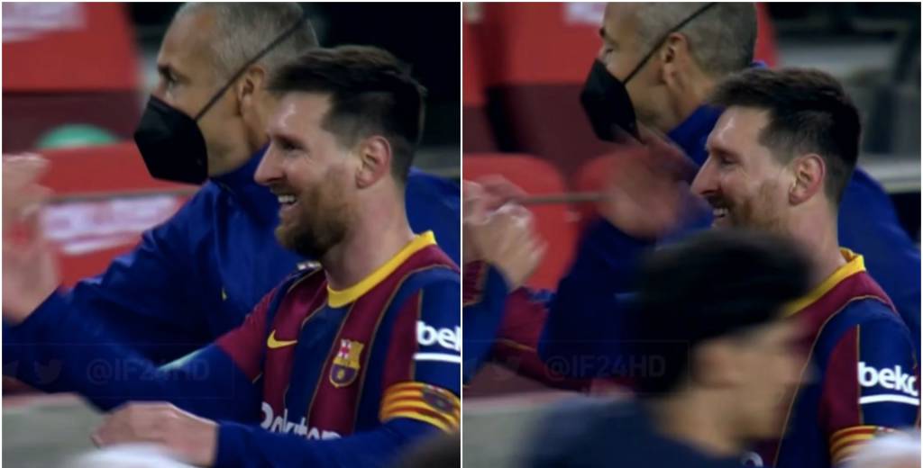 Barcelona se metió en la final y Messi lo fue a buscar directo a él