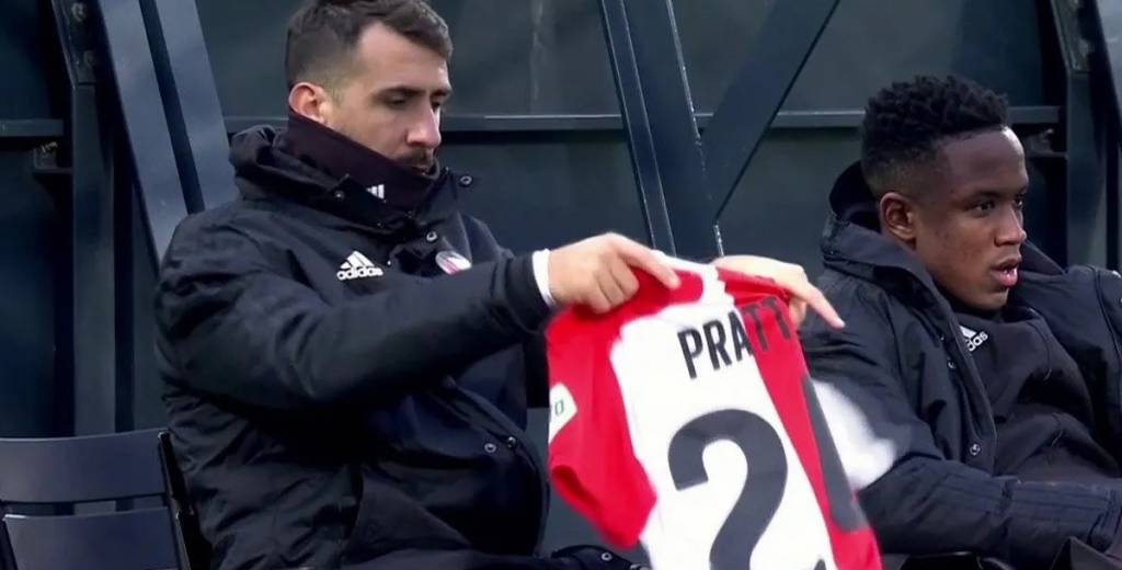 El técnico del Feyenoord humilló a Pratto delante de todos