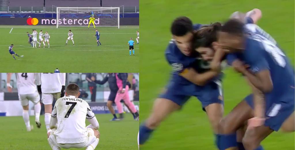 ¡Locura total!: Porto metió un golazo de tiro libre y eliminó a Juventus
