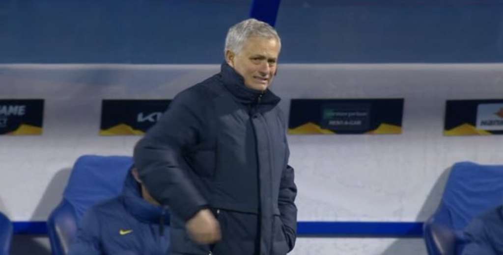 La cara de la derrota: así reaccionó Mourinho a la eliminación del Tottenham