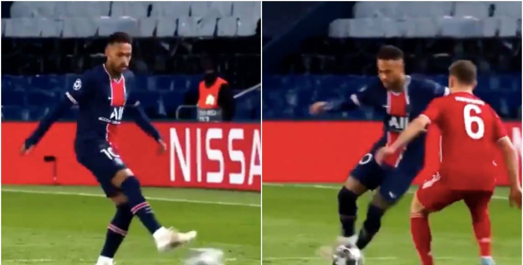 Una locura total: la jugada de Neymar con Kimmich que nadie vio