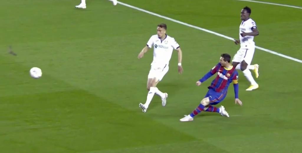 Messi y un golazo al Getafe
