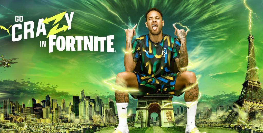 Puma lanzó unas nuevas botas de Neymar de Fortnite