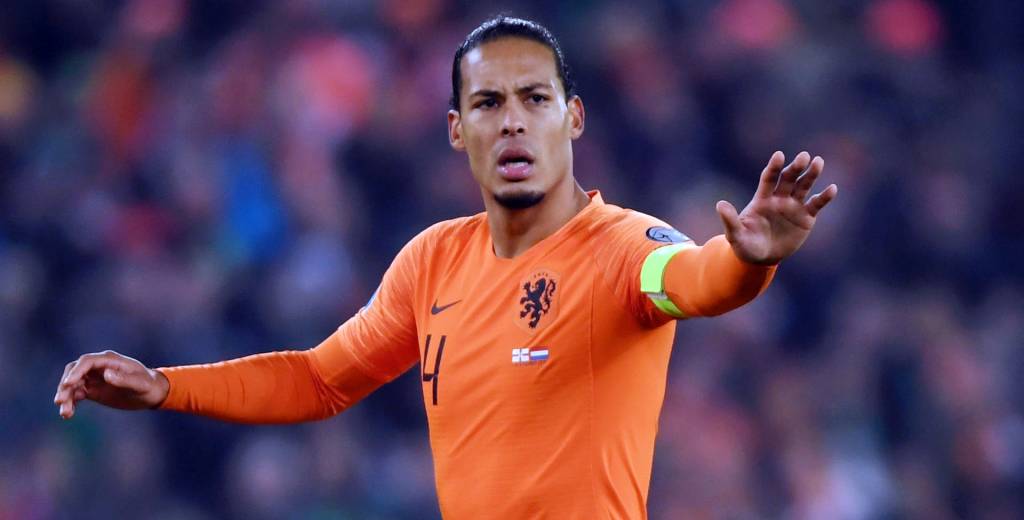 Van Dijk confirmó: "No voy a jugar la Eurocopa con Holanda"