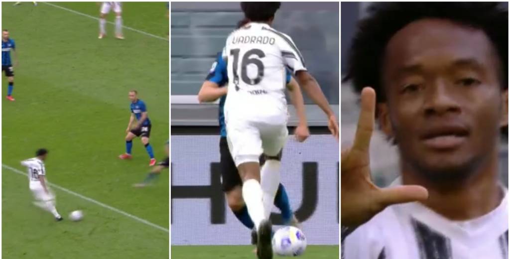 Cuadrado y un golazo tremendo: le voló el arco al Inter