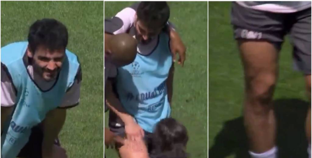 De locos: Fernandinho lesiona a Gundogan a un día de la final