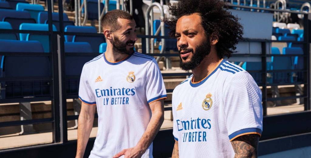 Adidas presentó la nueva camiseta del Real Madrid