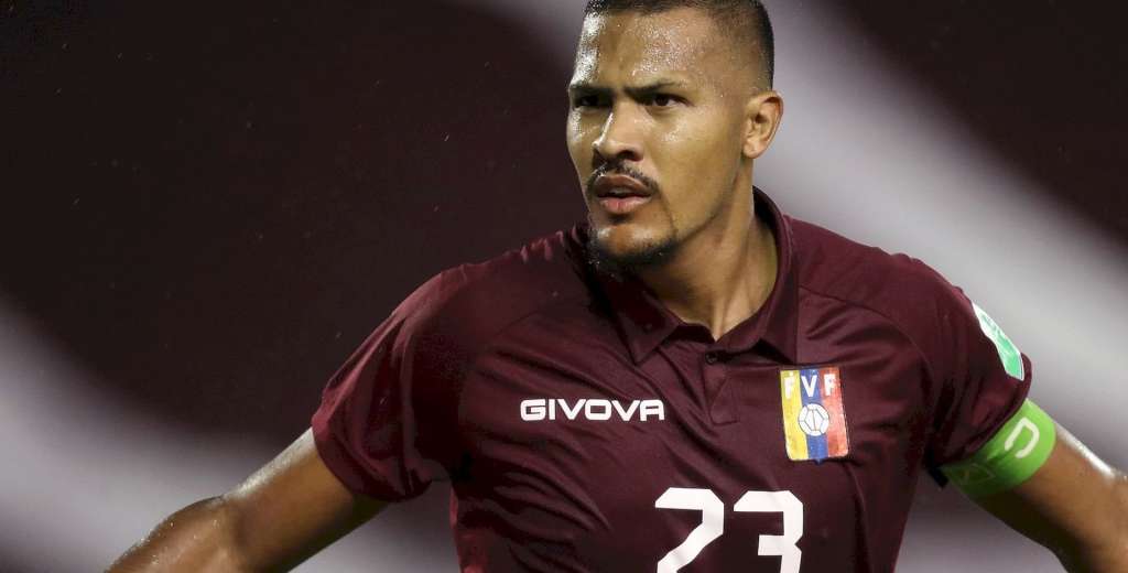 Salomón Rondón no jugará la Copa América