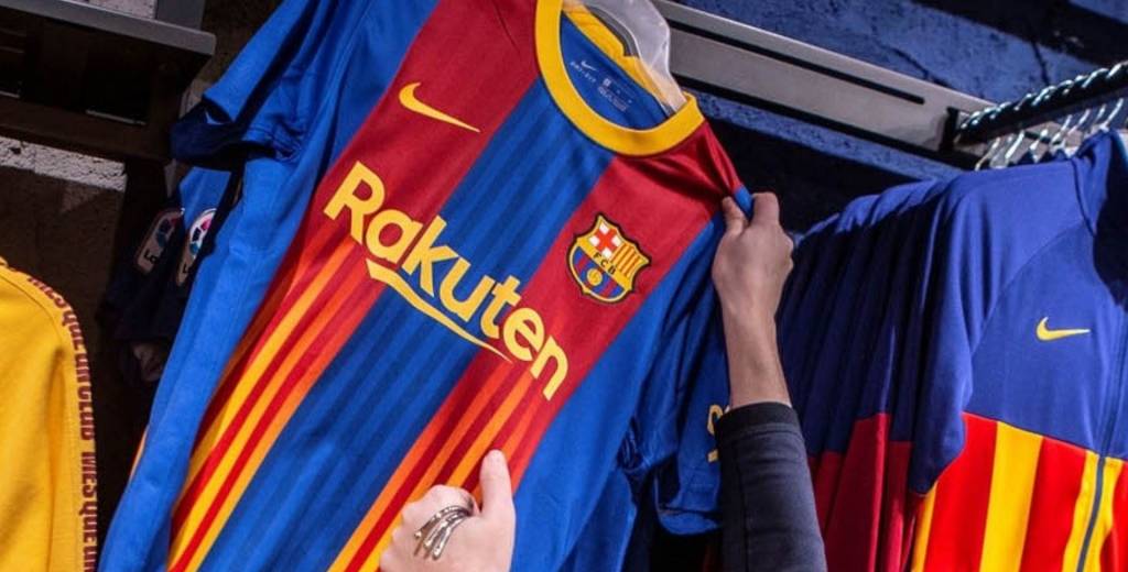 El ni firmó su contrato y FC Barcelona sacó su camiseta a la venta